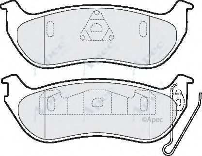 APEC braking PAD1601