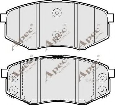 APEC braking PAD1767