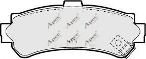 APEC braking PAD888