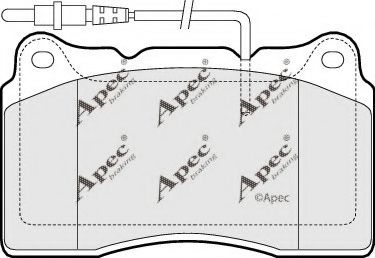 APEC braking PAD1434