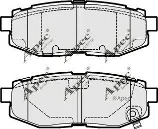 APEC braking PAD1954