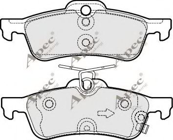 APEC braking PAD1966