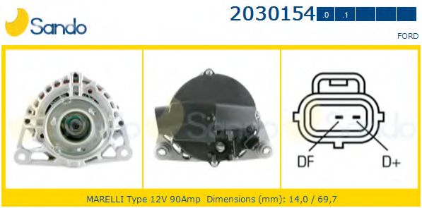 SANDO 2030154.0