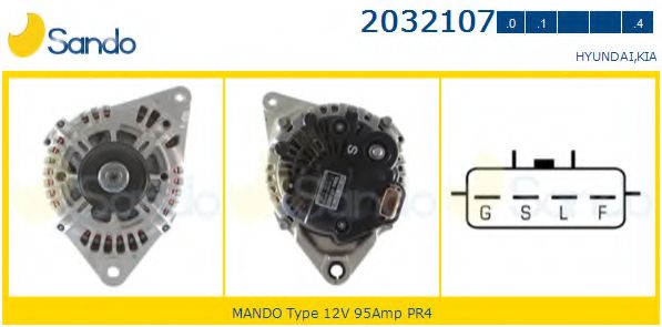 SANDO 2032107.0