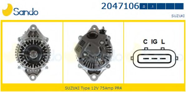 SANDO 2047106.0