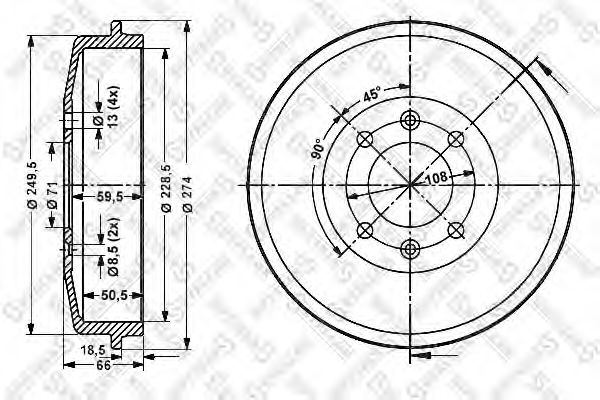 STELLOX 6025-3708-SX