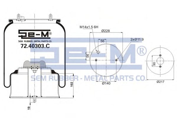 SEM LASTIK 72.40303.C