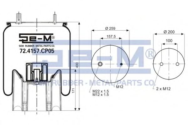 SEM LASTIK 72.4157.CP05