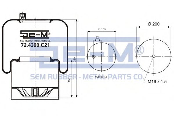 SEM LASTIK 72.4390.C21