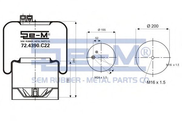 SEM LASTIK 72.4390.C22