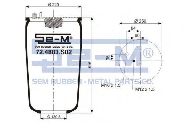 SEM LASTIK 72.4883.S02