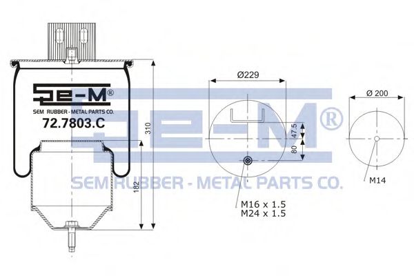 SEM LASTIK 72.7803.C