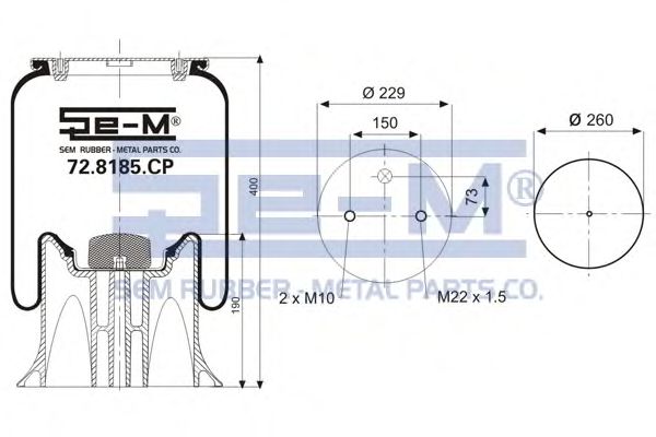SEM LASTIK 72.8185.CP