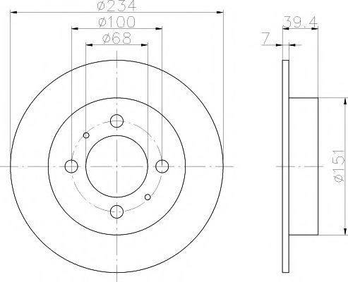 HELLA PAGID 8DD 355 105-151
