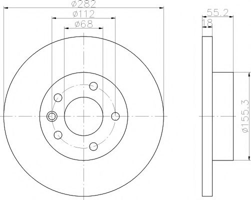 HELLA PAGID 8DD 355 105-571