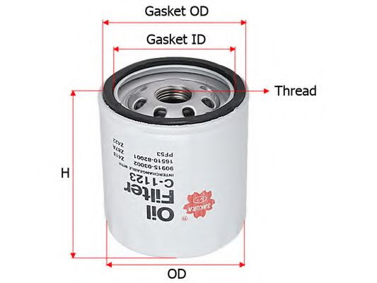 SAKURA Automotive C-1123