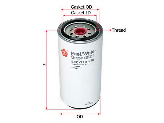 SAKURA Automotive SFC-7101-10