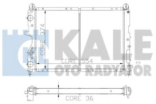 KALE OTO RADYATÖR 102100