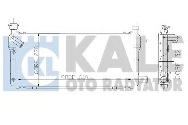 KALE OTO RADYATÖR 137700