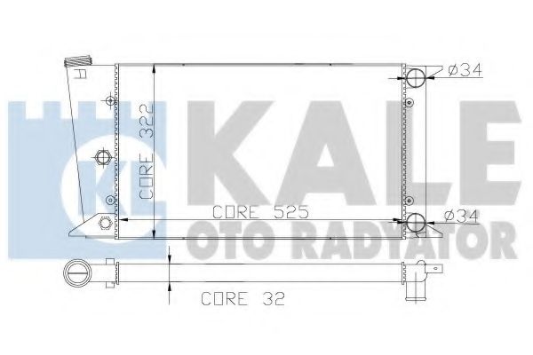 KALE OTO RADYATÖR 139100