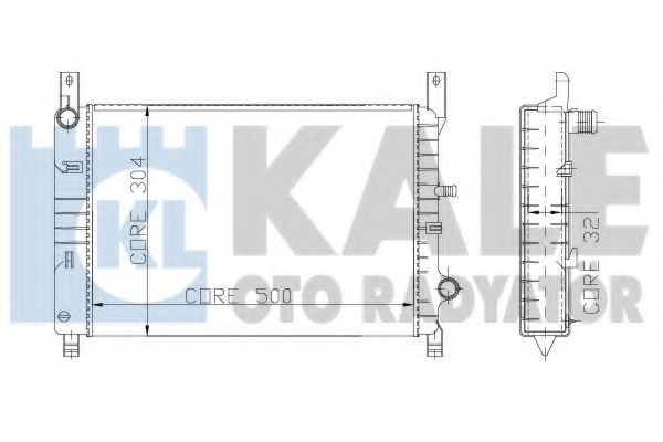 KALE OTO RADYATÖR 145900