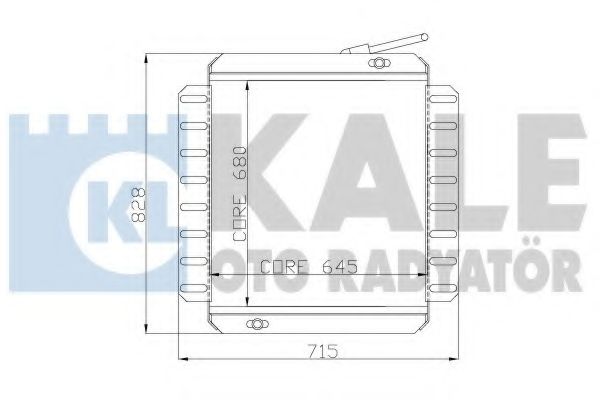 KALE OTO RADYATÖR 166300
