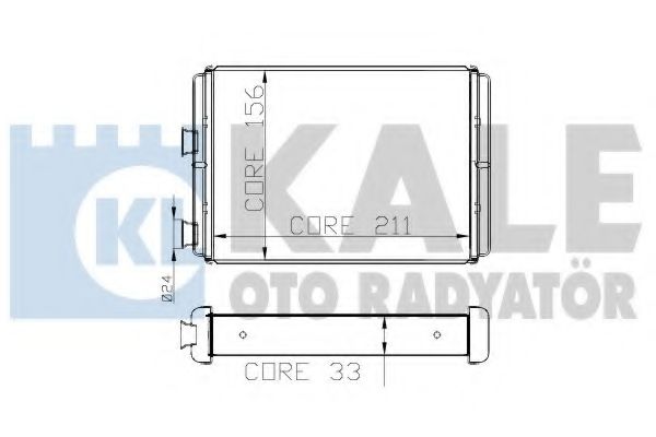 KALE OTO RADYATÖR 268400