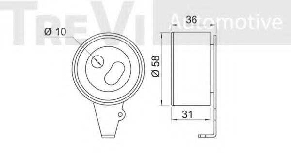 TREVI AUTOMOTIVE TD1423