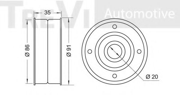 TREVI AUTOMOTIVE TA1357