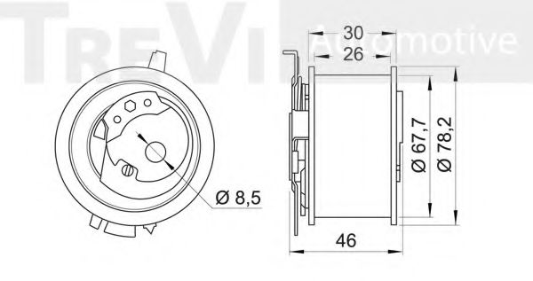 TREVI AUTOMOTIVE TD1728