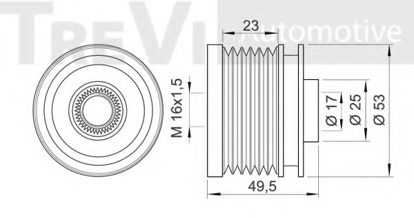 TREVI AUTOMOTIVE AP1166