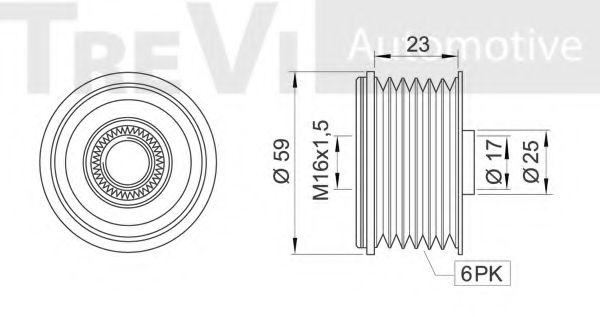 TREVI AUTOMOTIVE AP1168