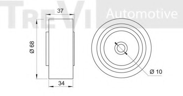 TREVI AUTOMOTIVE TD1444