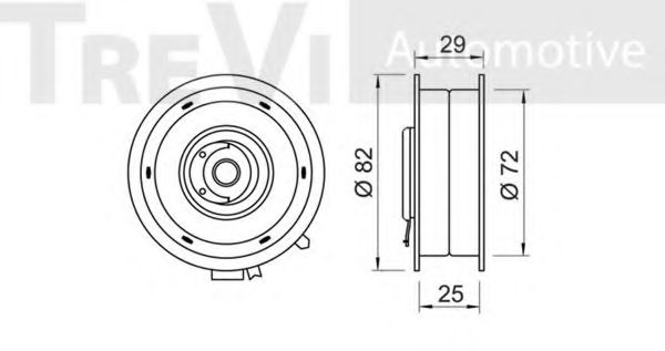 TREVI AUTOMOTIVE TD1017