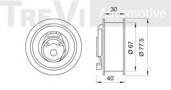 TREVI AUTOMOTIVE TD1534