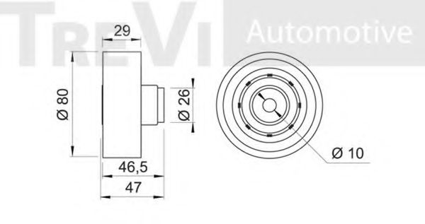 TREVI AUTOMOTIVE TD1023