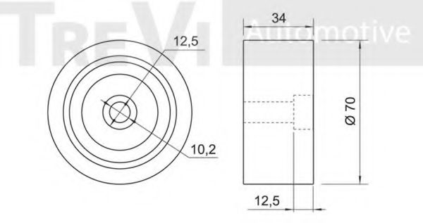 TREVI AUTOMOTIVE TD1529