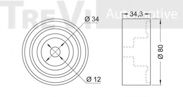 TREVI AUTOMOTIVE TD1681