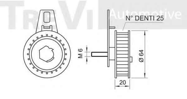 TREVI AUTOMOTIVE TD1264