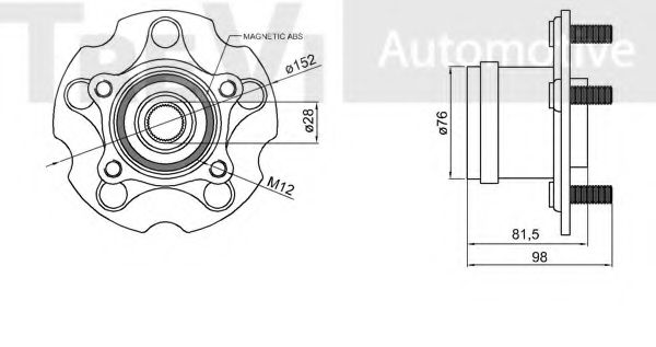 TREVI AUTOMOTIVE WB1011