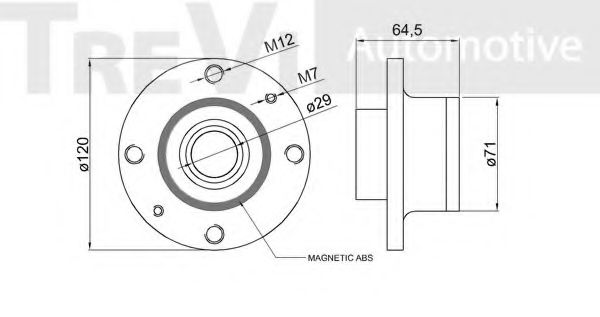 TREVI AUTOMOTIVE WB1108