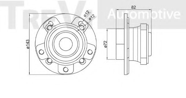 TREVI AUTOMOTIVE WB1156