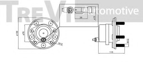 TREVI AUTOMOTIVE WB1161