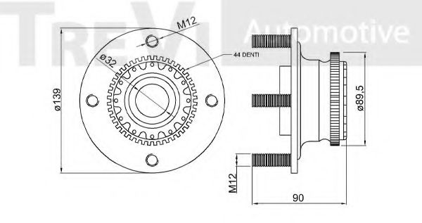 TREVI AUTOMOTIVE WB1188