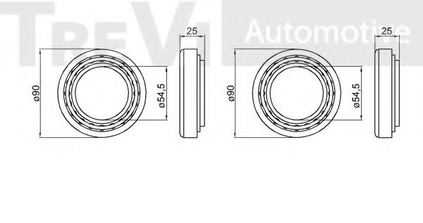 TREVI AUTOMOTIVE WB1275