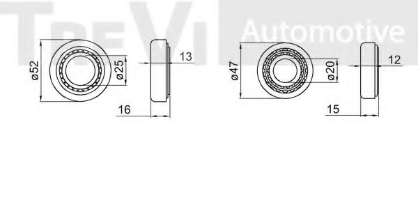 TREVI AUTOMOTIVE WB1299