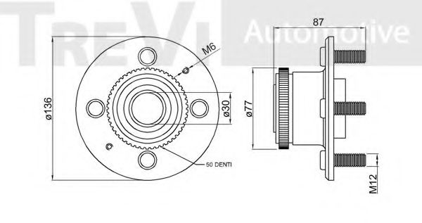 TREVI AUTOMOTIVE WB1353