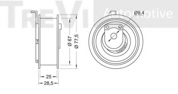 TREVI AUTOMOTIVE TD1590