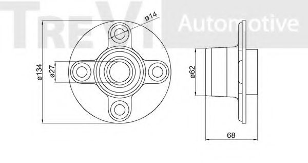 TREVI AUTOMOTIVE WB1415