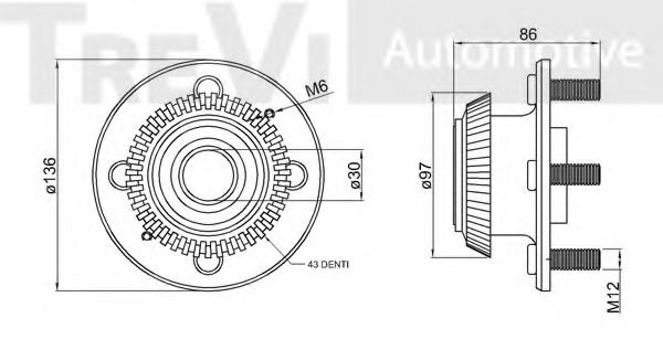 TREVI AUTOMOTIVE WB1565